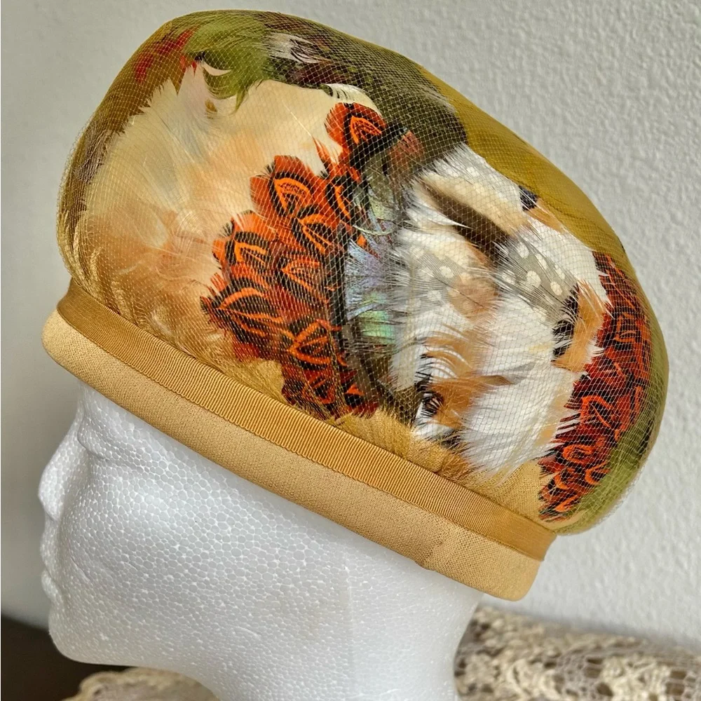 Vintage stylish hat